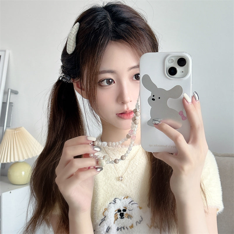 Cute Bow Pets Mirror Case