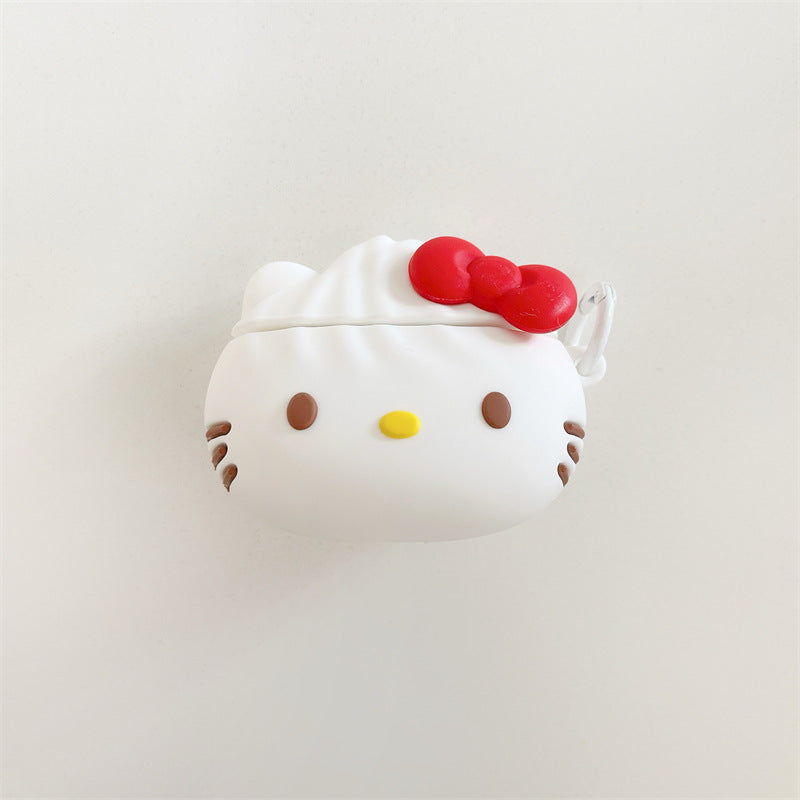 Rice Ball Steamed Bun Kitty