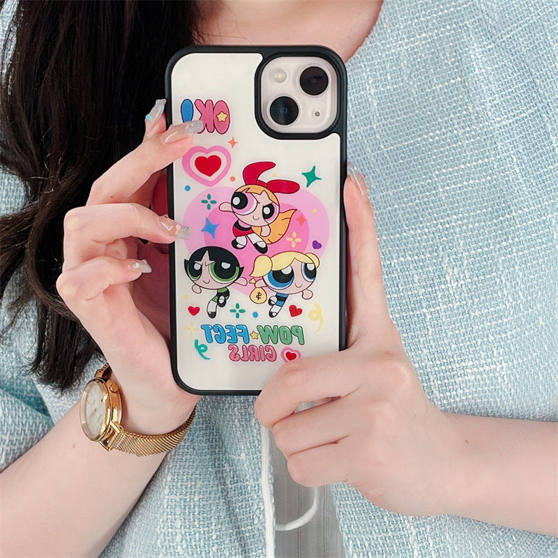 Powerpuff Girl Gradient Heart Case