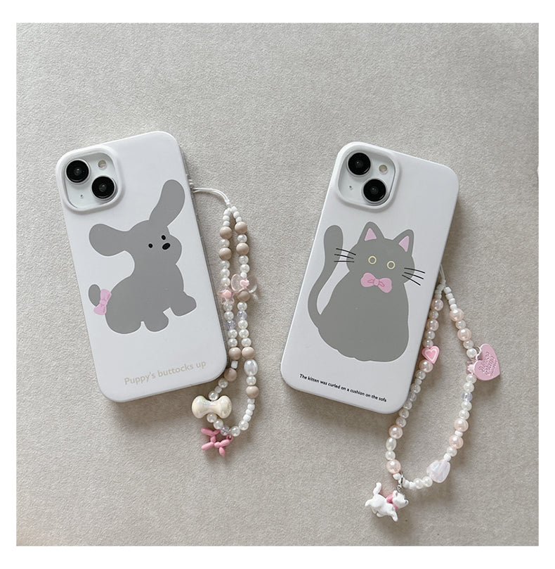 Cute Bow Pets Mirror Case