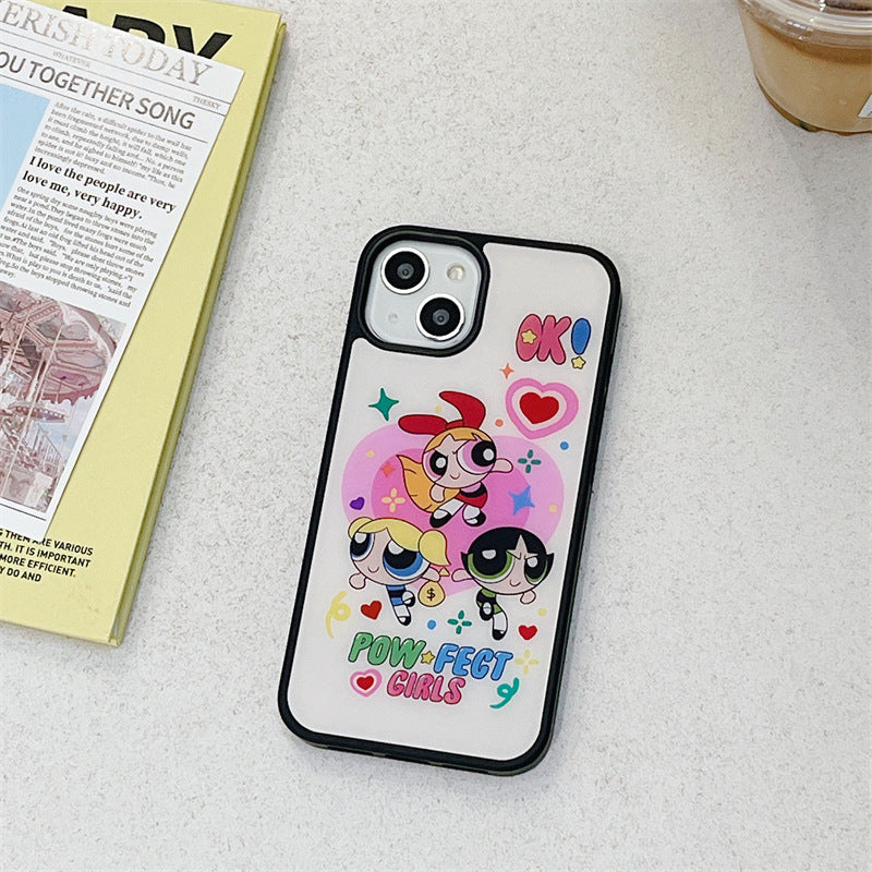 Powerpuff Girl Gradient Heart Case