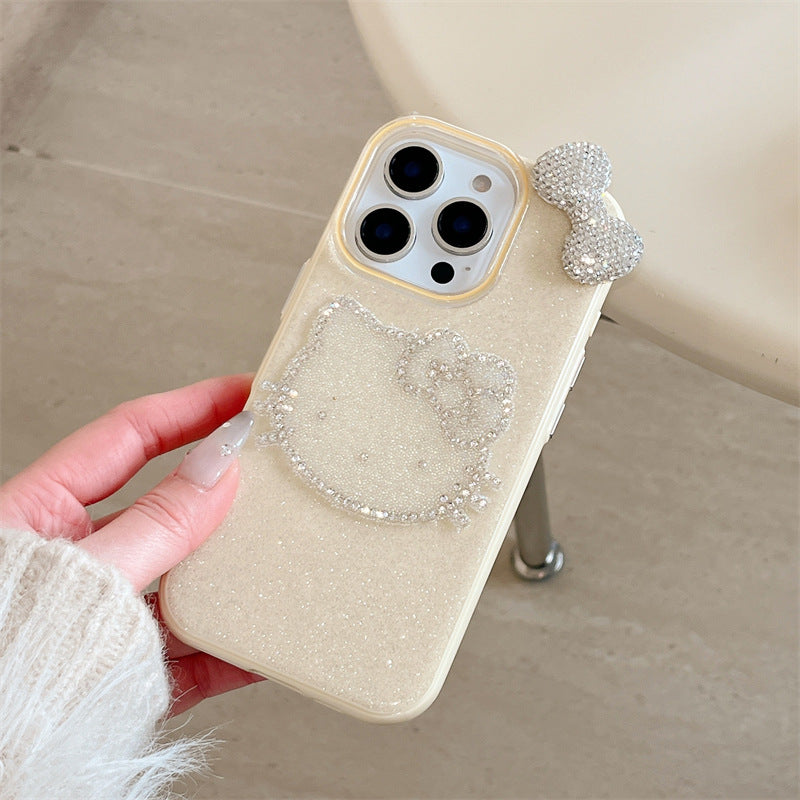 Crystal Bow Kitty Case