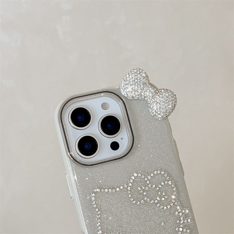 Crystal Bow Kitty Case