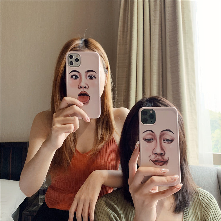 Funny Bestie Graphic iPhone Case