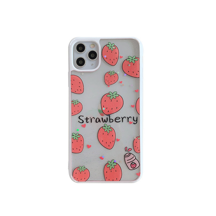 Strawberries Epoxy iPhone Case