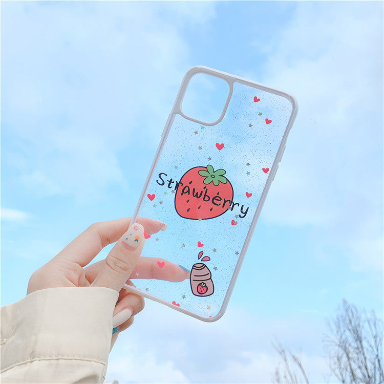 Strawberries Epoxy iPhone Case