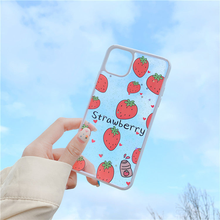 Strawberries Epoxy iPhone Case