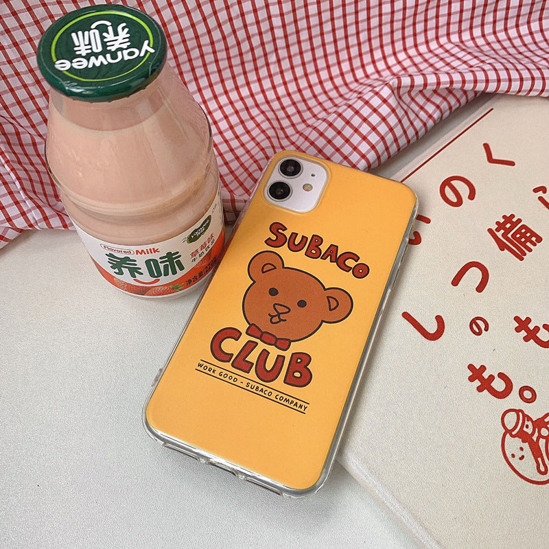 SUBACO CLUB Transparent iPhone Case TBH240