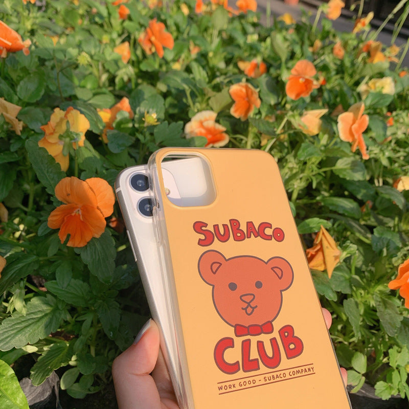 SUBACO CLUB Transparent iPhone Case TBH240