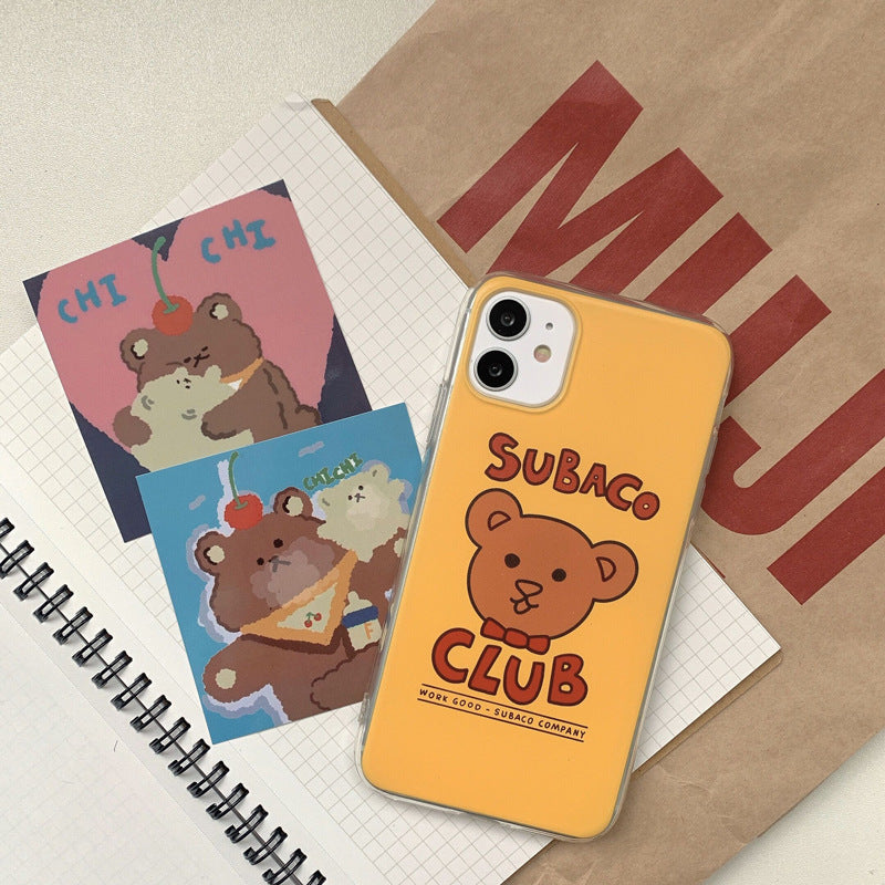 SUBACO CLUB Transparent iPhone Case TBH240