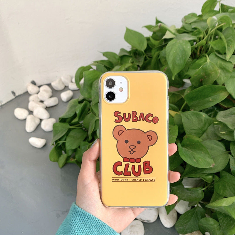 SUBACO CLUB Transparent iPhone Case TBH240