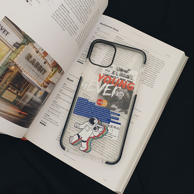 YOUNG 4EVER Transparent iPhone Case TBH014