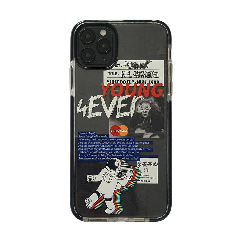 YOUNG 4EVER Transparent iPhone Case TBH014