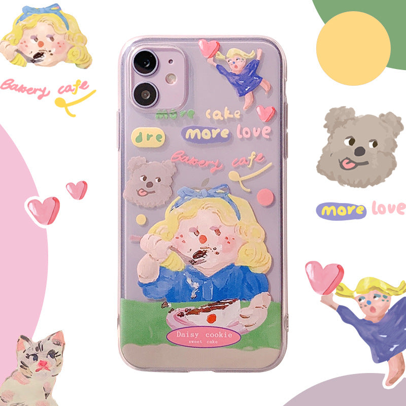 Bakery Love Transparent iPhone Case TBH216