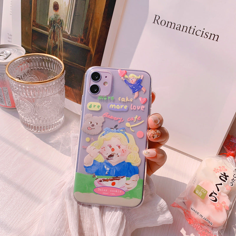 Bakery Love Transparent iPhone Case TBH216