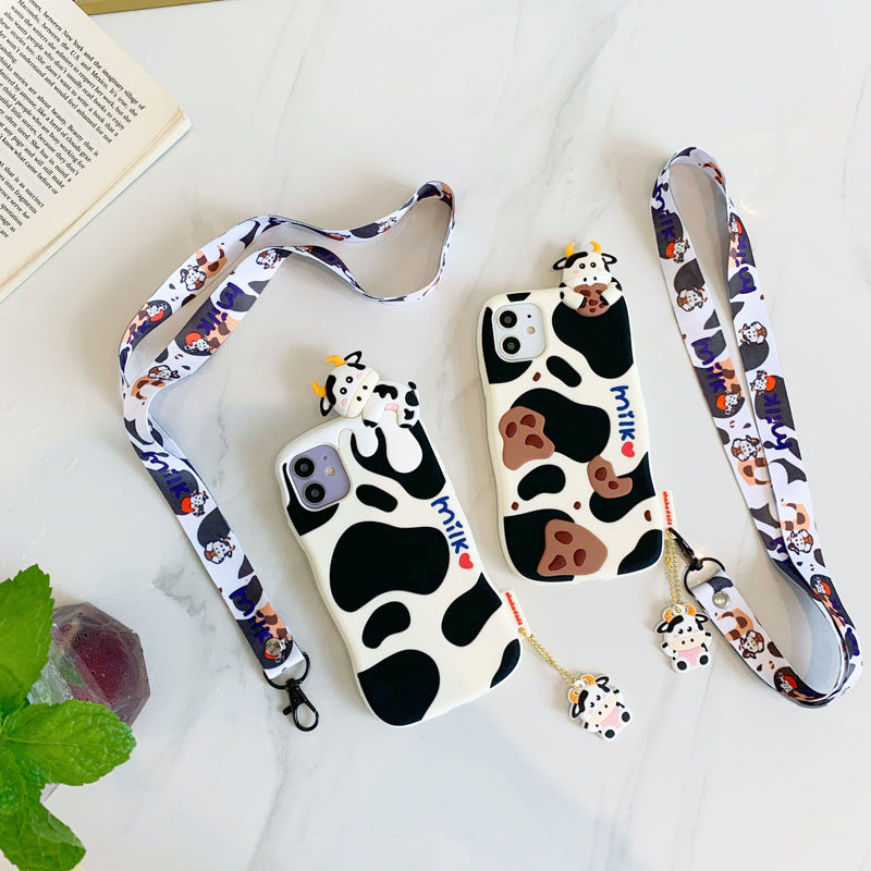 Moo Print Silicone iPhone Case