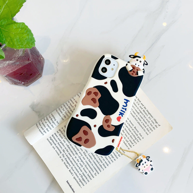 Moo Print Silicone iPhone Case