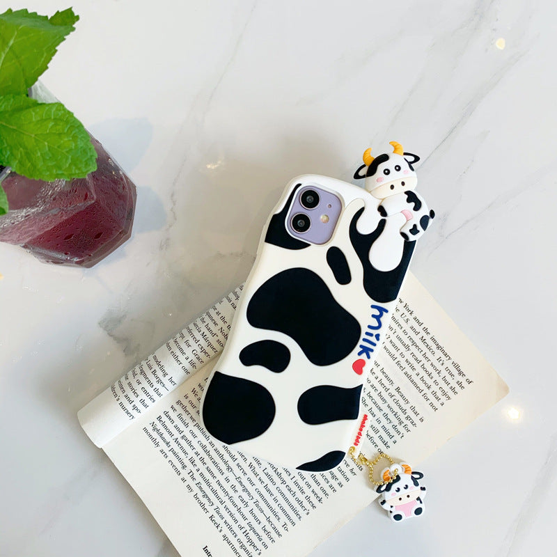 Moo Print Silicone iPhone Case