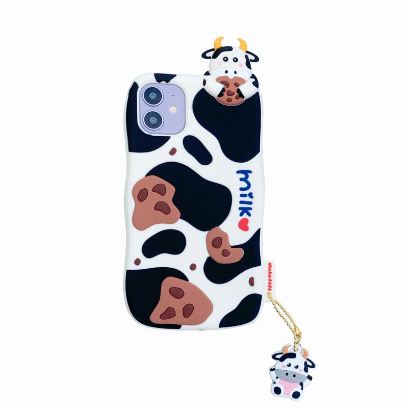 Moo Print Silicone iPhone Case