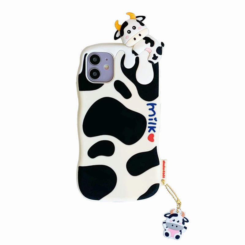 Moo Print Silicone iPhone Case