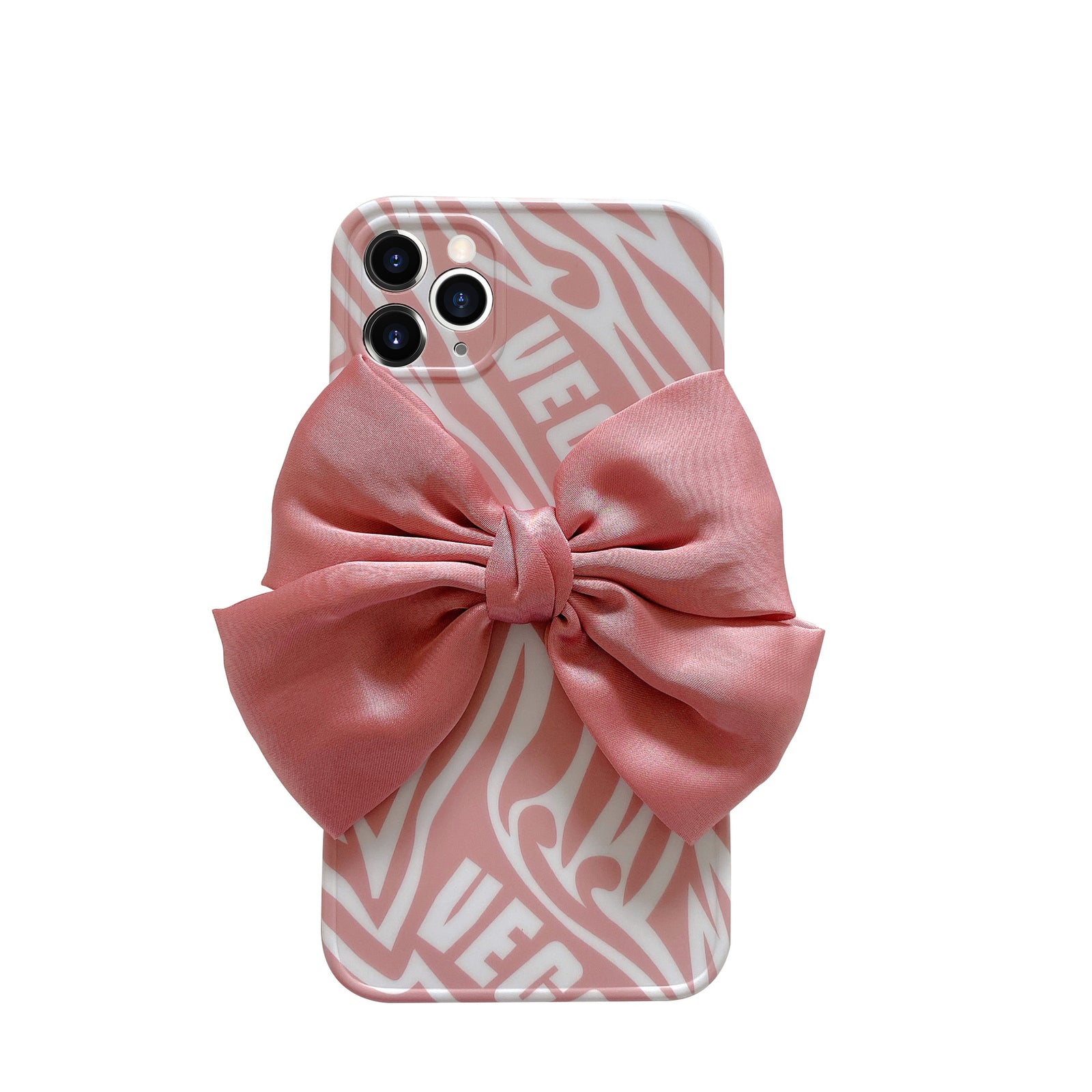 Stripes Print Ribbon iPhone Case