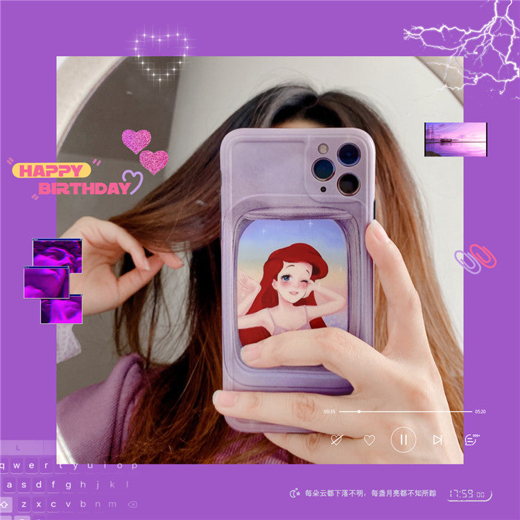 Lil Mermaid Graphic iPhone Case