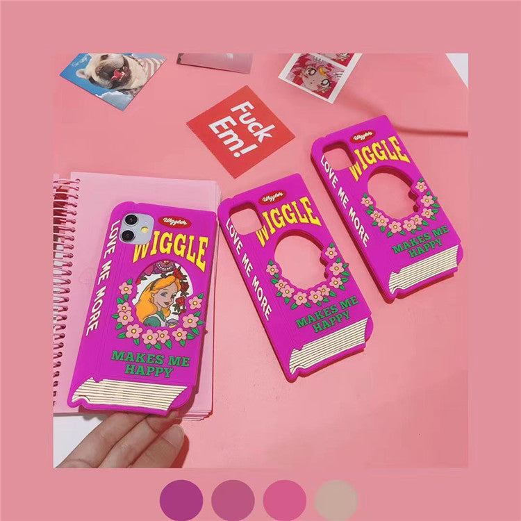 Pink Fairy Tale Silicone iPhone Case