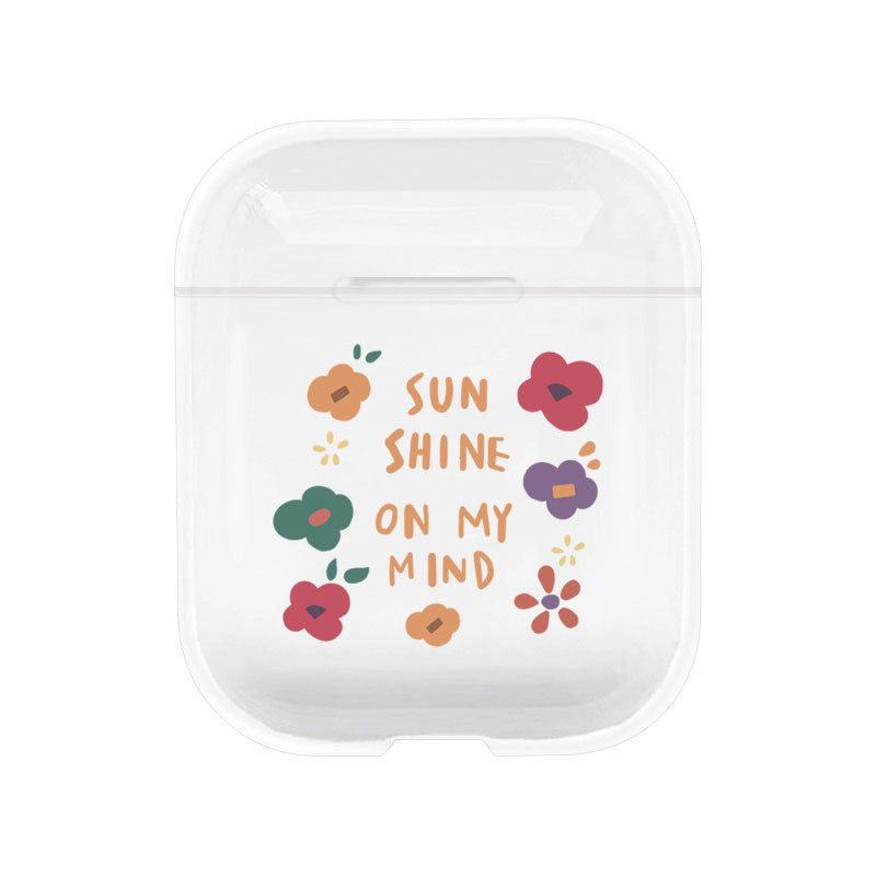 Sun Shine On My Mind AirPods Case