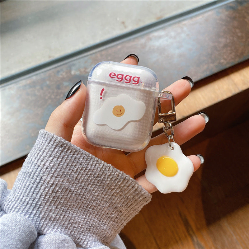 Fried Egg with chain AirPods Case