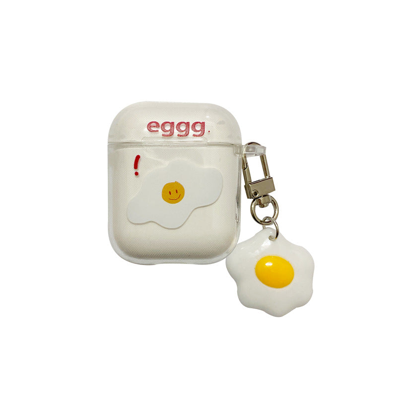 Fried Egg with chain AirPods Case