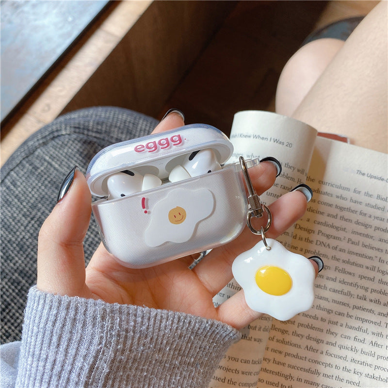 Fried Egg with chain AirPods Case