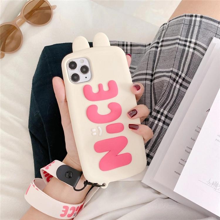 NICE Soft Silicone iPhone Case