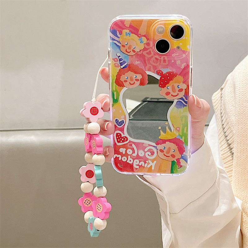 Color Kingdom Chain Mirror Case