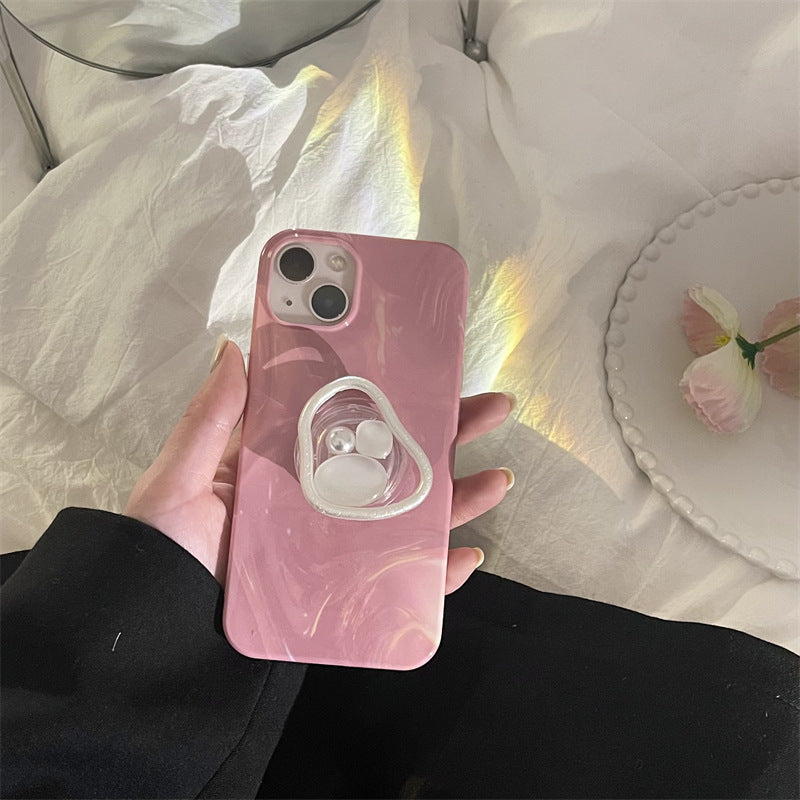 Strawberries Vanilla Marble Case