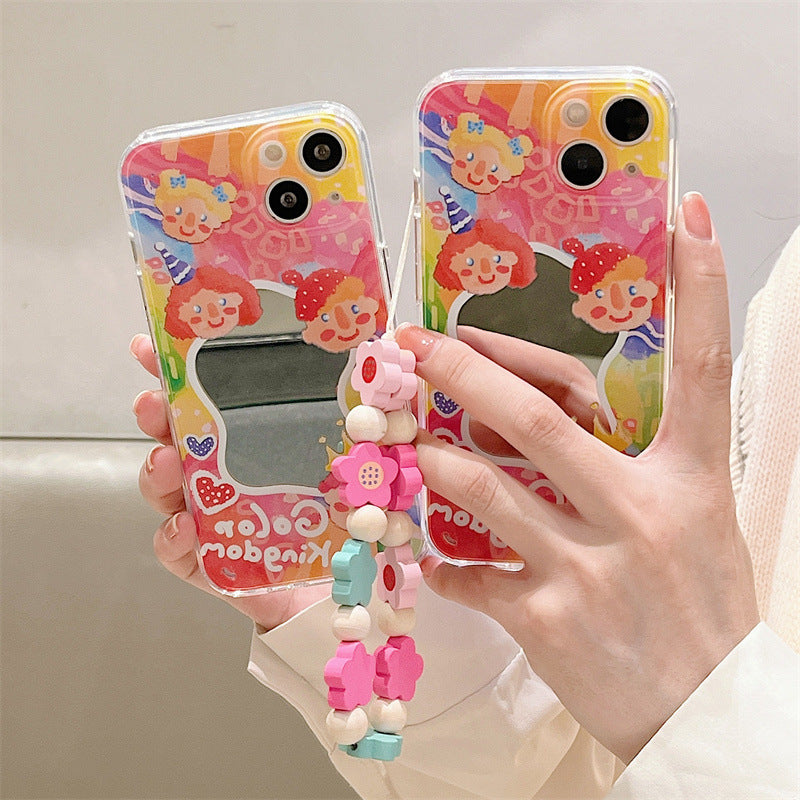 Color Kingdom Chain Mirror Case