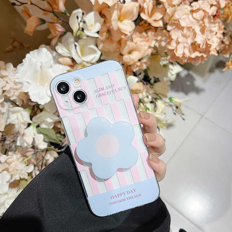 Checkerboard Floral Case