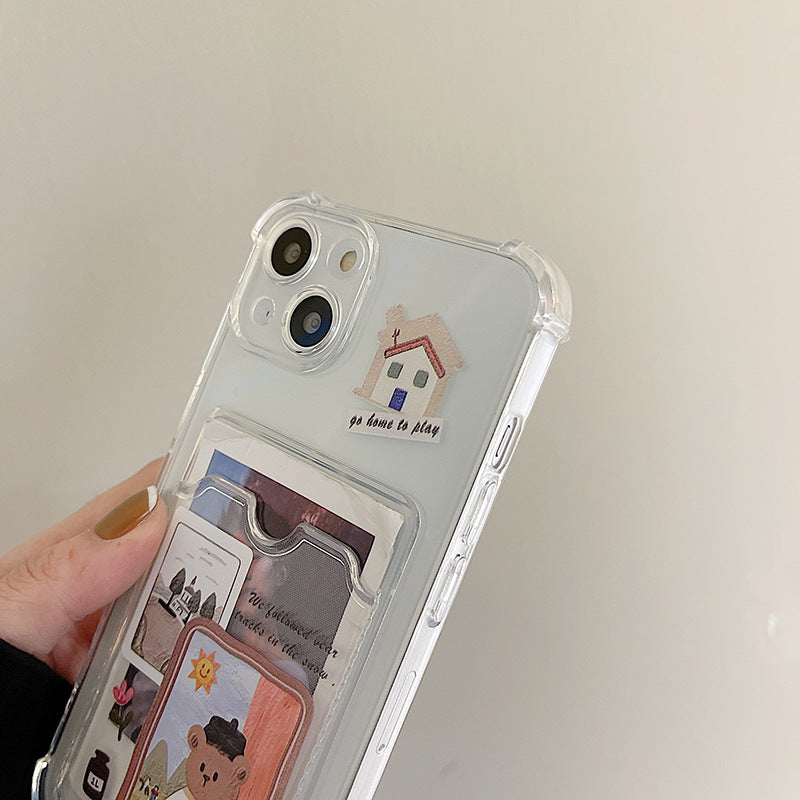 Oil Paint Transparent Case