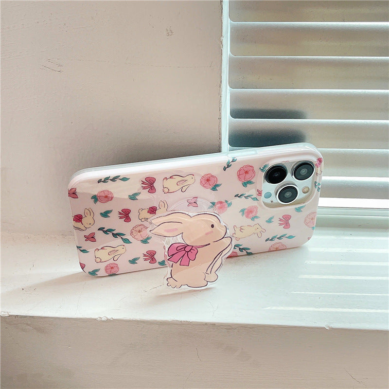 Floral Bunny Case