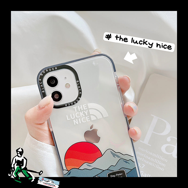 The Lucky Nice Transparent iPhone Case