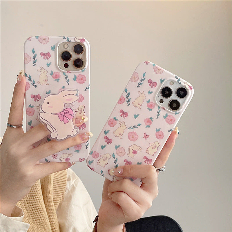 Floral Bunny Case