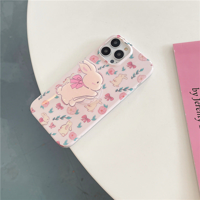 Floral Bunny Case