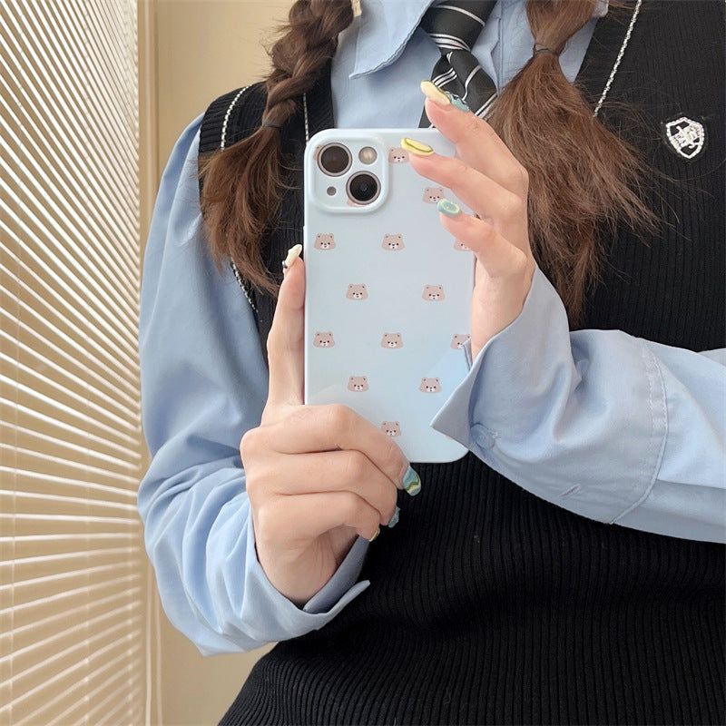 Teddy Pastel Blue Case