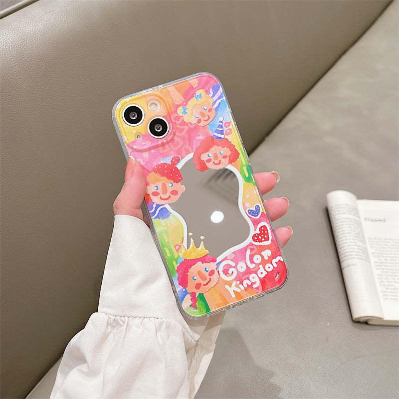 Color Kingdom Chain Mirror Case