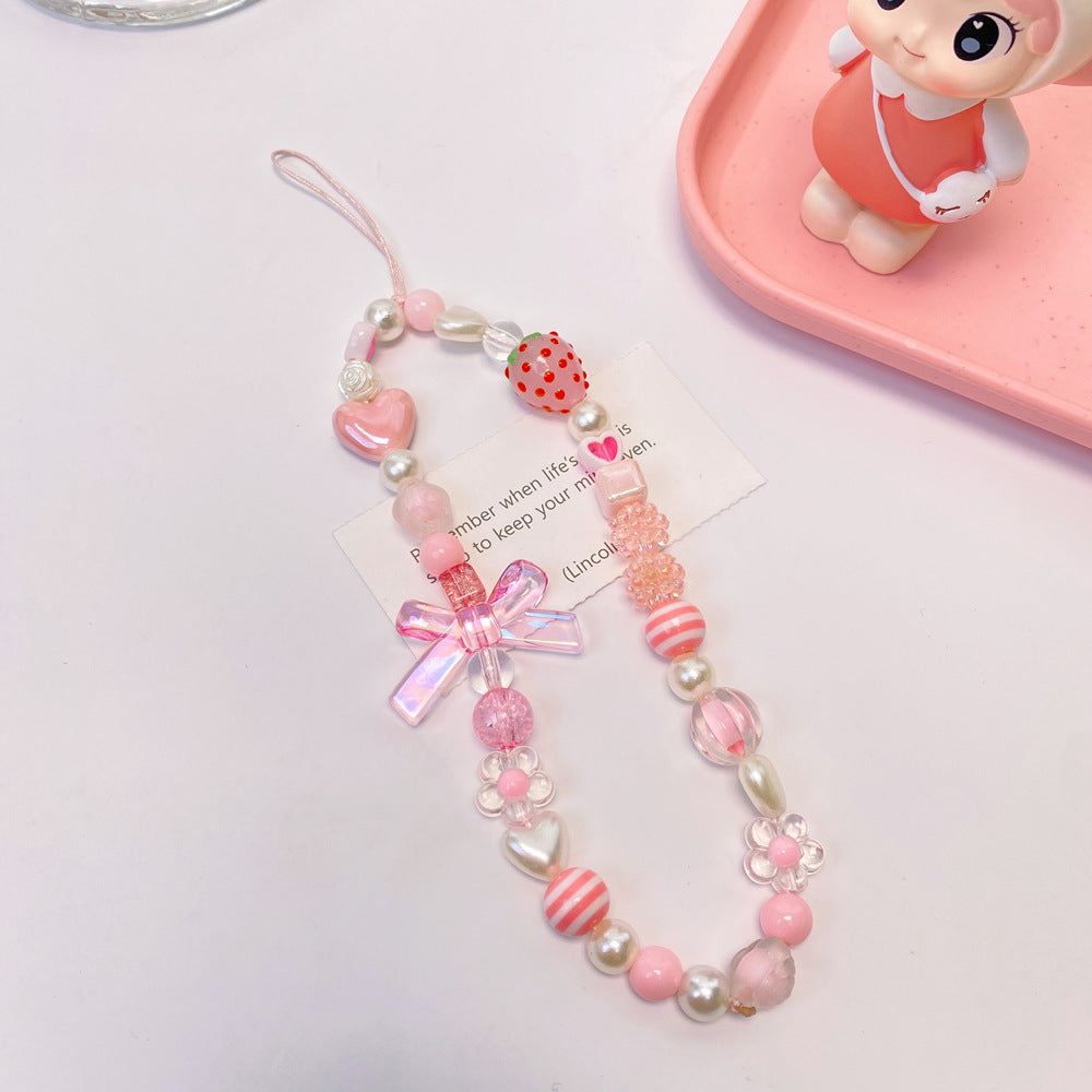 Spring Heart Phone Charm