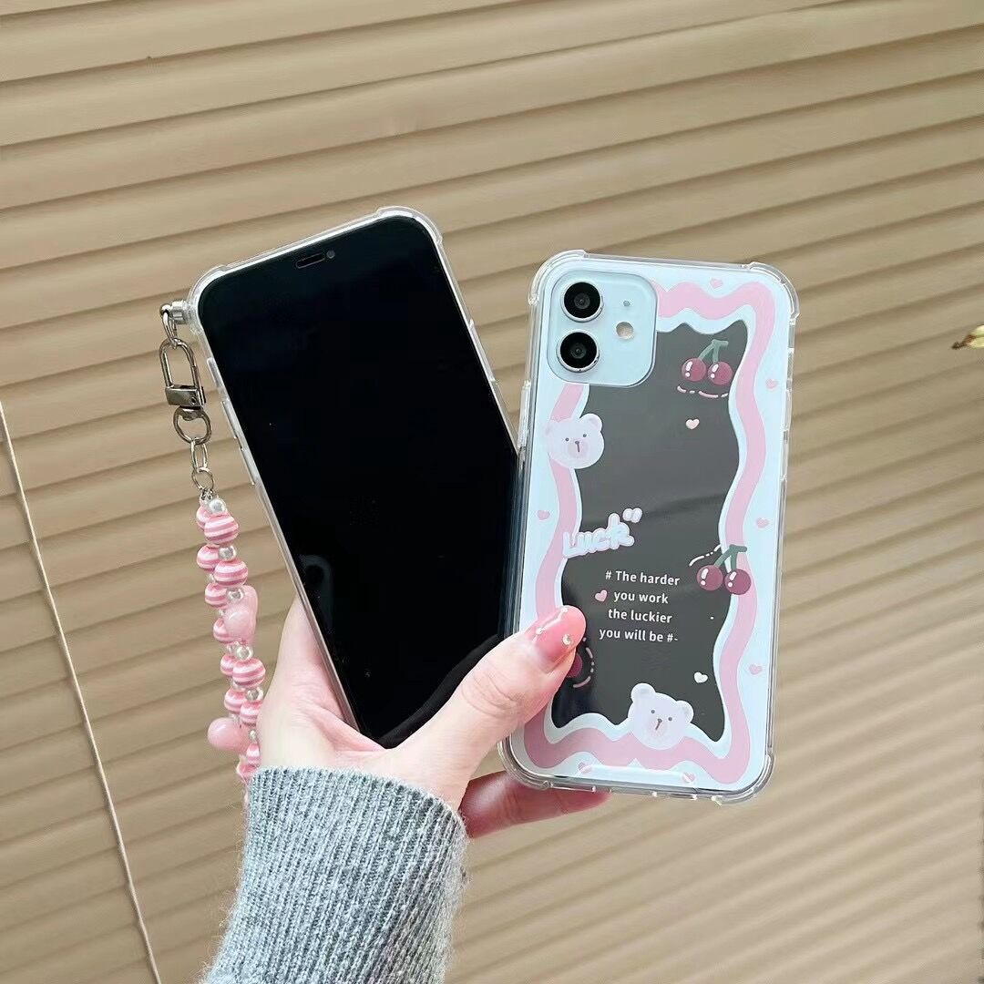 Bunny Cloud Marble Chain Case