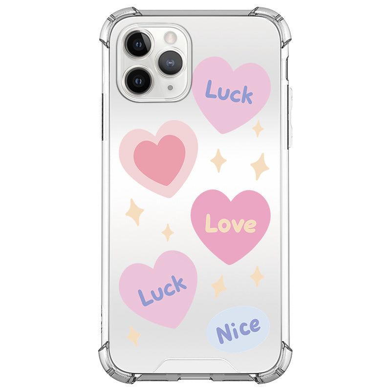 Vibe Heart Mirror Case