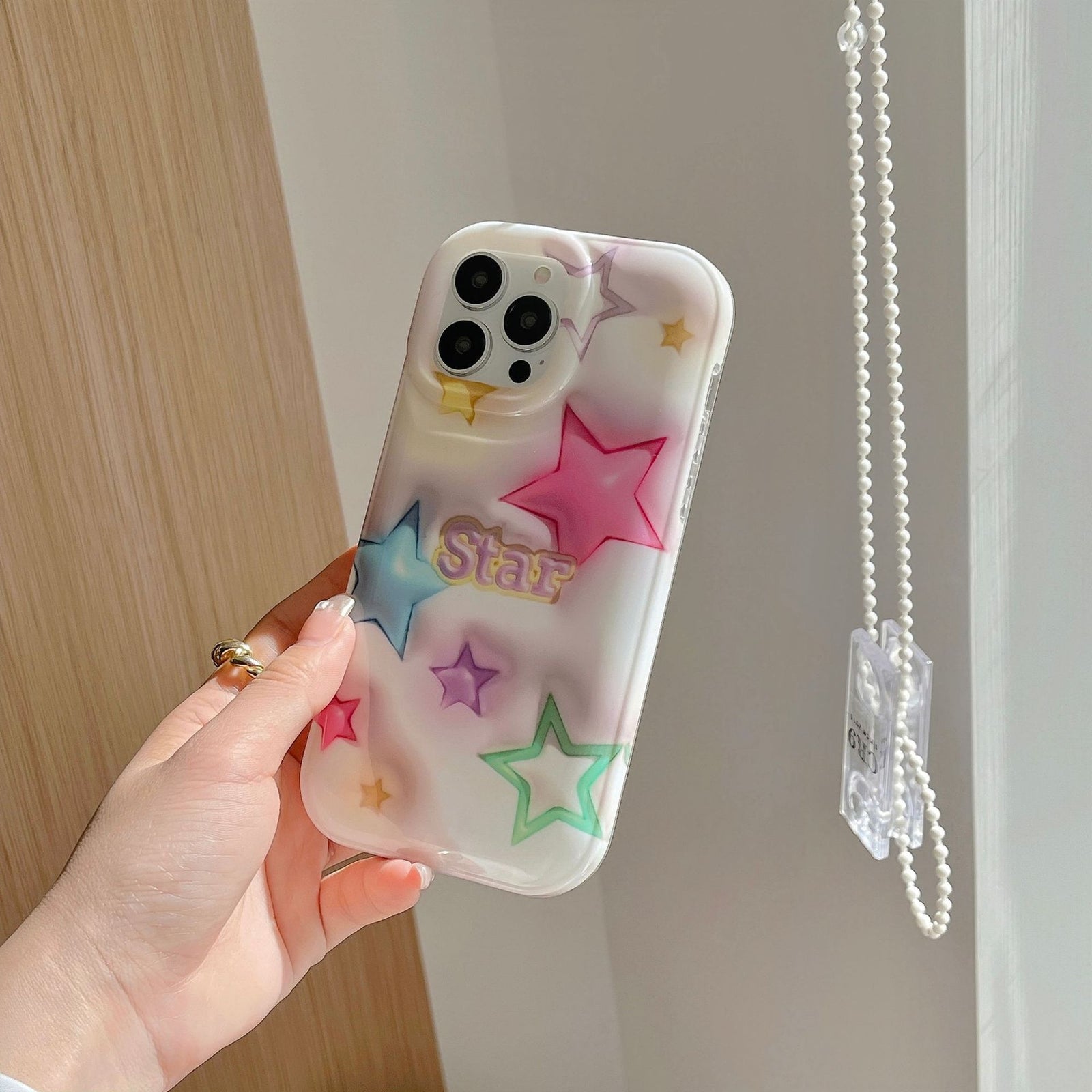 Glossy Star Bubble Case