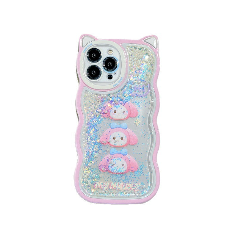 Cat Ear Melody Quicksand Case