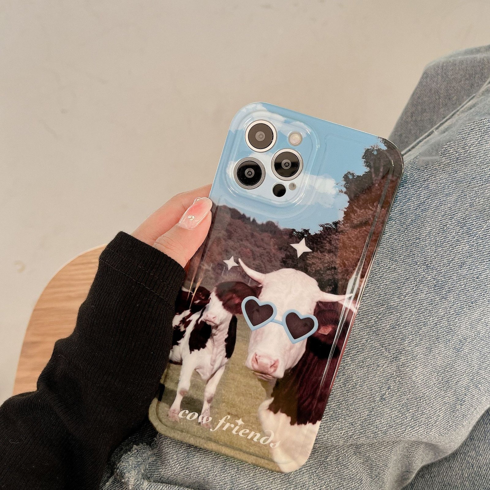 Heart Sunnies Moo Case