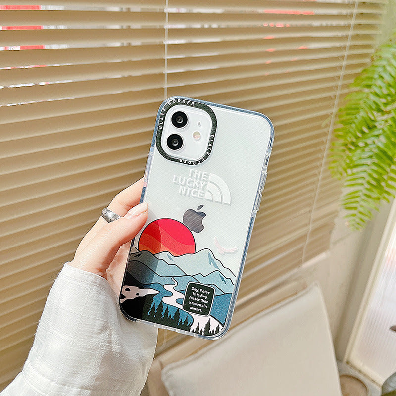 The Lucky Nice Transparent iPhone Case